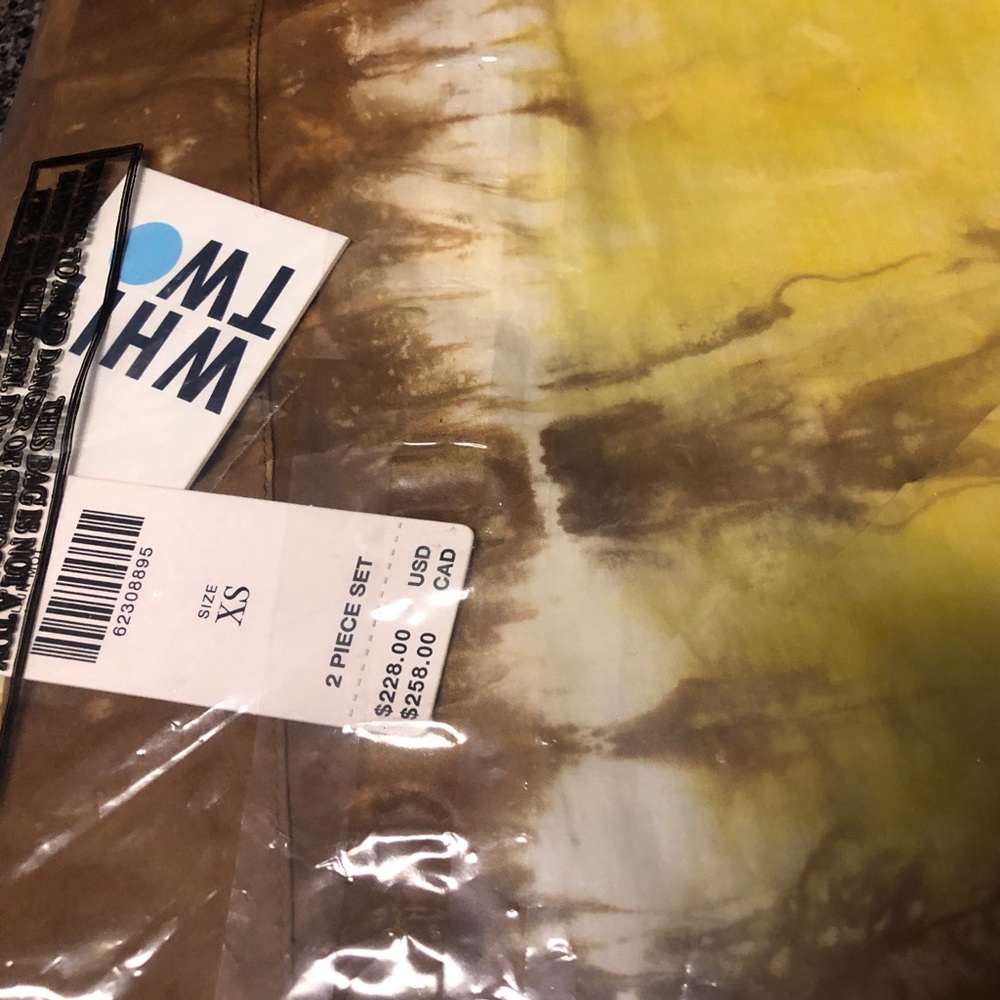 Anthropologie | WHIT TWO STRIPED TIE-DYE PANT SET | XS - Picture 7 of 7